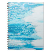 Blauw zee notitieboek (Voorkant)