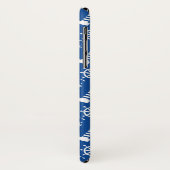 Blauw Zee Patroon Case-Mate iPhone Case (Achterkant/links)
