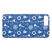 Blauw Zee Patroon Case-Mate iPhone Case (Achterkant (Horizontaal))