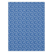 Blauw Zee Patroon Tafelkleed (Voorkant)
