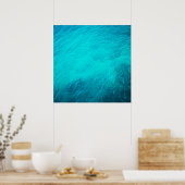 Blauw Zee Poster (Keuken)