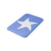 Blauw Zee Star Bathroom Mat (Gekanteld)