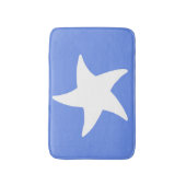 Blauw Zee Star Bathroom Mat (Voorkant Verticaal)