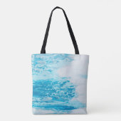 Blauw zee tote bag (Achterkant)