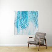 Blauw zee wandkleed (In Situ (horizontaal))