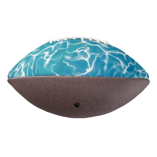 Blauw Zee water** American Football (Gedraaid 270)