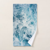 Blauw Zee Water Bad Handdoek (Handdoek)