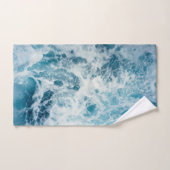Blauw Zee Water Bad Handdoek (Handdoek)