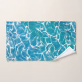 Blauw Zee Water Bad Handdoek (Handdoek)