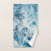 Blauw Zee Water Bad Handdoek (Handdoek)