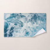 Blauw Zee Water Bad Handdoek (Handdoek)