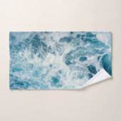 Blauw Zee Water Bad Handdoek (Handdoek)