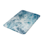 Blauw Zee Water Badmat (Gekanteld)