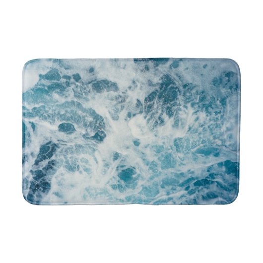 Blauw Zee Water Badmat (Voorkant)