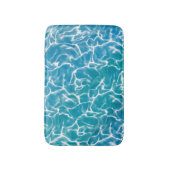 Blauw zee Water Badmat (Voorkant Verticaal)