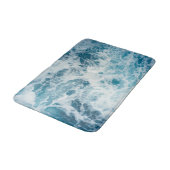 Blauw Zee Water Badmat (Gekanteld)