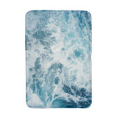 Blauw Zee Water Badmat (Voorkant Verticaal)