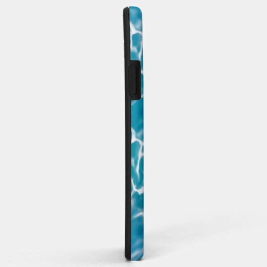 Blauw Zee Water Case-Mate iPhone Case (Achterkant/rechts)