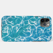 Blauw Zee Water Case-Mate iPhone Case (Achterkant (horizontaal))