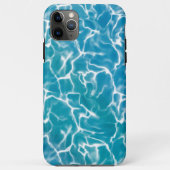 Blauw Zee Water Case-Mate iPhone Case (Achterkant)