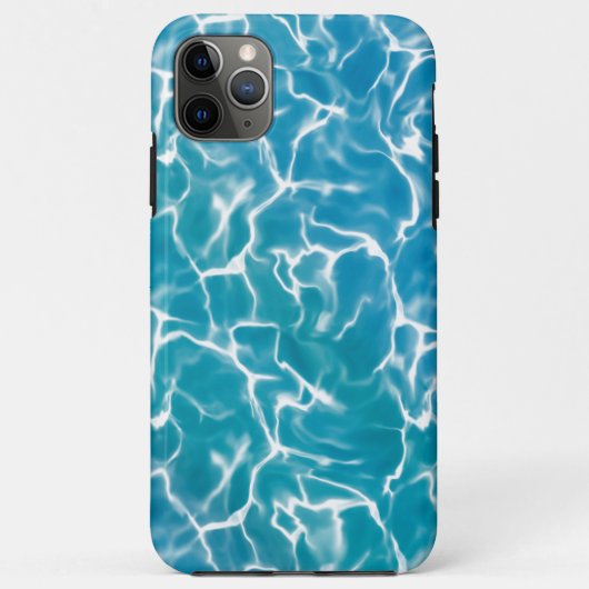 Blauw Zee Water Case-Mate iPhone Case (Achterkant)