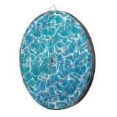 Blauw Zee Water Dartbord (Voorkant Rechts)