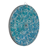 Blauw Zee Water Dartbord (Voorkant Links)