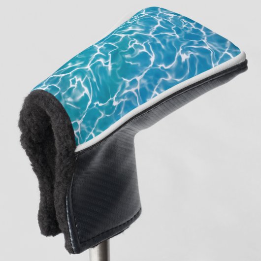 Blauw Zee water* Golfheadcover (3/4 voorkant)