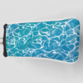 Blauw Zee water* Golfheadcover (Voorkant)