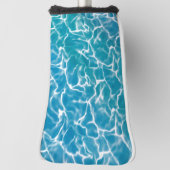 Blauw Zee water* Golfheadcover (Draai 90)