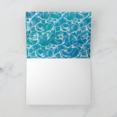 Blauw zee Water Kaart (Binnen)