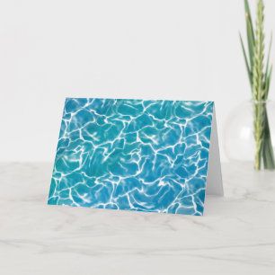 Blauw zee Water Kaart