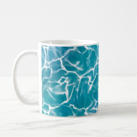 Blauw Zee Water Koffiemok (Links)