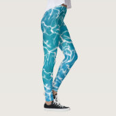 Blauw Zee water* Leggings (Rechts)