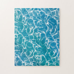 Blauw Zee water* Legpuzzel