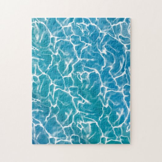 Blauw Zee water* Legpuzzel (Verticaal)