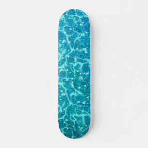 Blauw zee Water met spaarpjes Persoonlijk Skateboard
