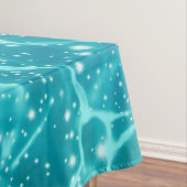 Blauw zee Water met spaarpjes Tafelkleed (Voorbeeld)