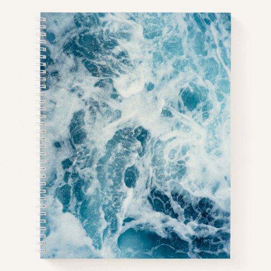 Blauw Zee Water Notitieboek (Voorkant)