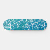 Blauw Zee water* Persoonlijk Skateboard (Horizontaal)