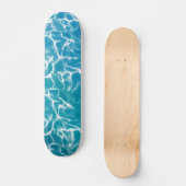 Blauw Zee water* Persoonlijk Skateboard (Voorkant)