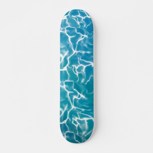 Blauw Zee water* Persoonlijk Skateboard (Voorkant)