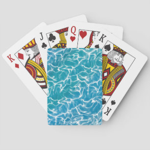 Blauw Zee water* Pokerkaarten