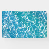 Blauw Zee water* Spandoek (Horizontaal)