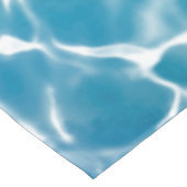 Blauw Zee Water Tafelkleed (Gekanteld)