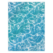Blauw Zee Water Tafelkleed (Voorkant)