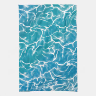 Blauw Zee water* Theedoek