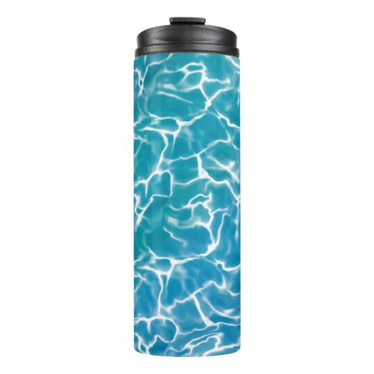 Blauw Zee water* Thermosbeker (Voorkant)