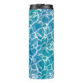 Blauw Zee water* Thermosbeker (Achterkant)