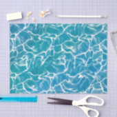 Blauw Zee Water Tissuepapier (Craft)
